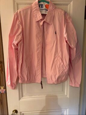 Polo by Ralph Lauren Light Pink Jacket with Navy Label